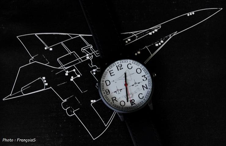 Montre Schematics Turbojet Concorde