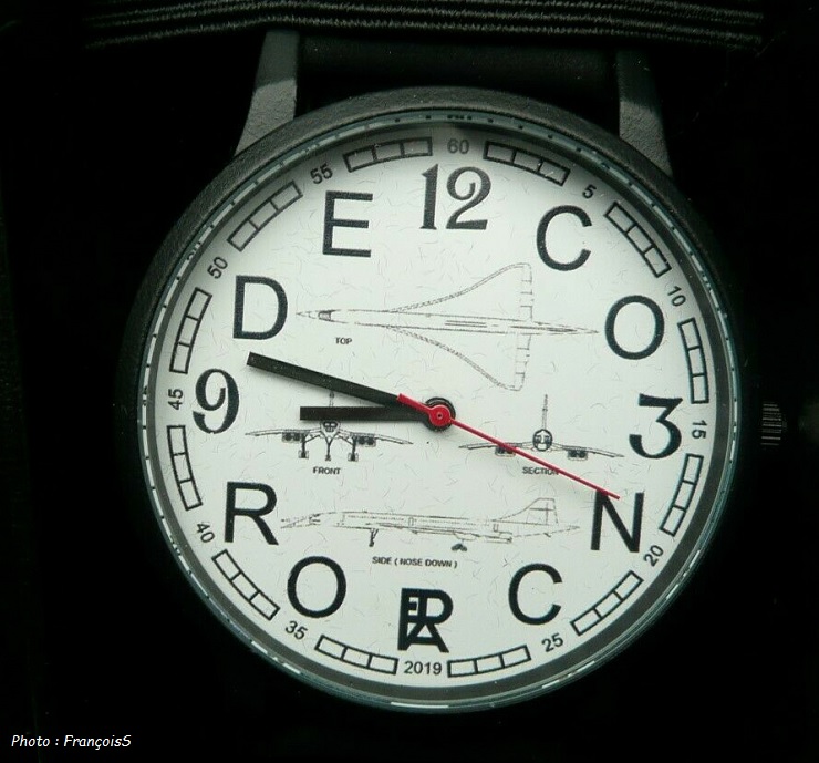 Montre Schematics Turbojet Concorde