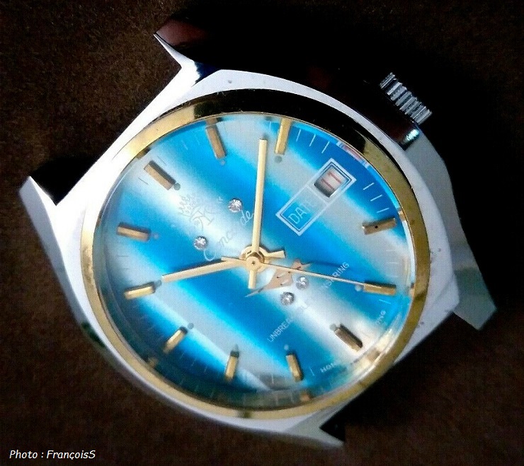 Montre mécanique Concorde / Hong-Kong (Années 60 - 70)