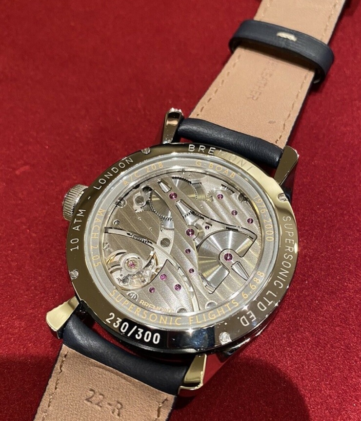 Montre BREMONT Or blanc Supersonique