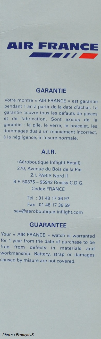 Montre Air France enfant