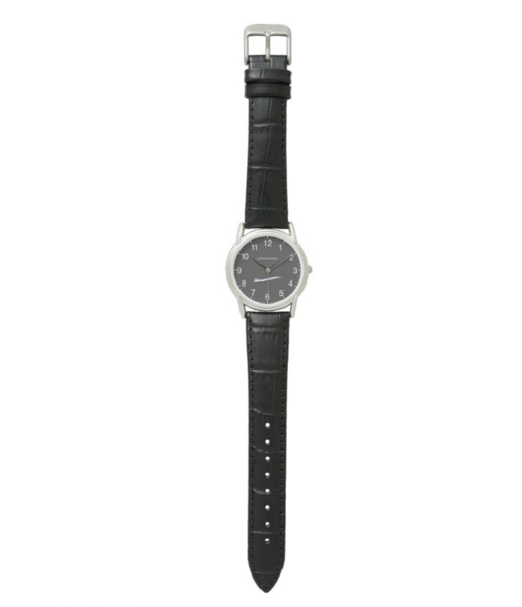 Montre Zazzle (N°48) - Classique cuir noir