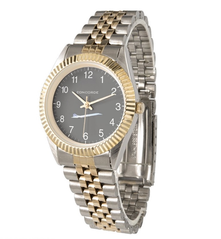 Montre Zazzle (N°52) - Bracelet 2 tons