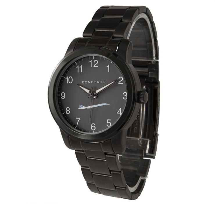 Montre Zazzle (N°56) - Gros bracelet noir