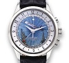 Montre Vulcain Criket GMT Word Time Concorde (or blanc)