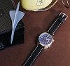 AEROMAT Supersonic Blue Leather