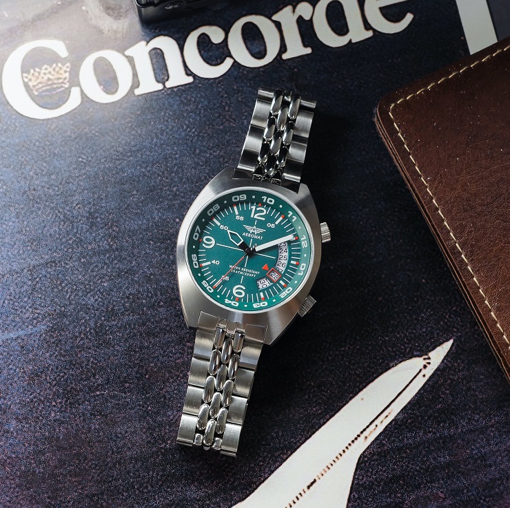 AEROMAT Supersonic Emerald Steel Link
