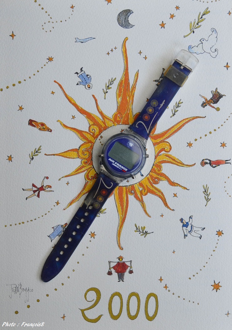 Montre Air France An 2000
