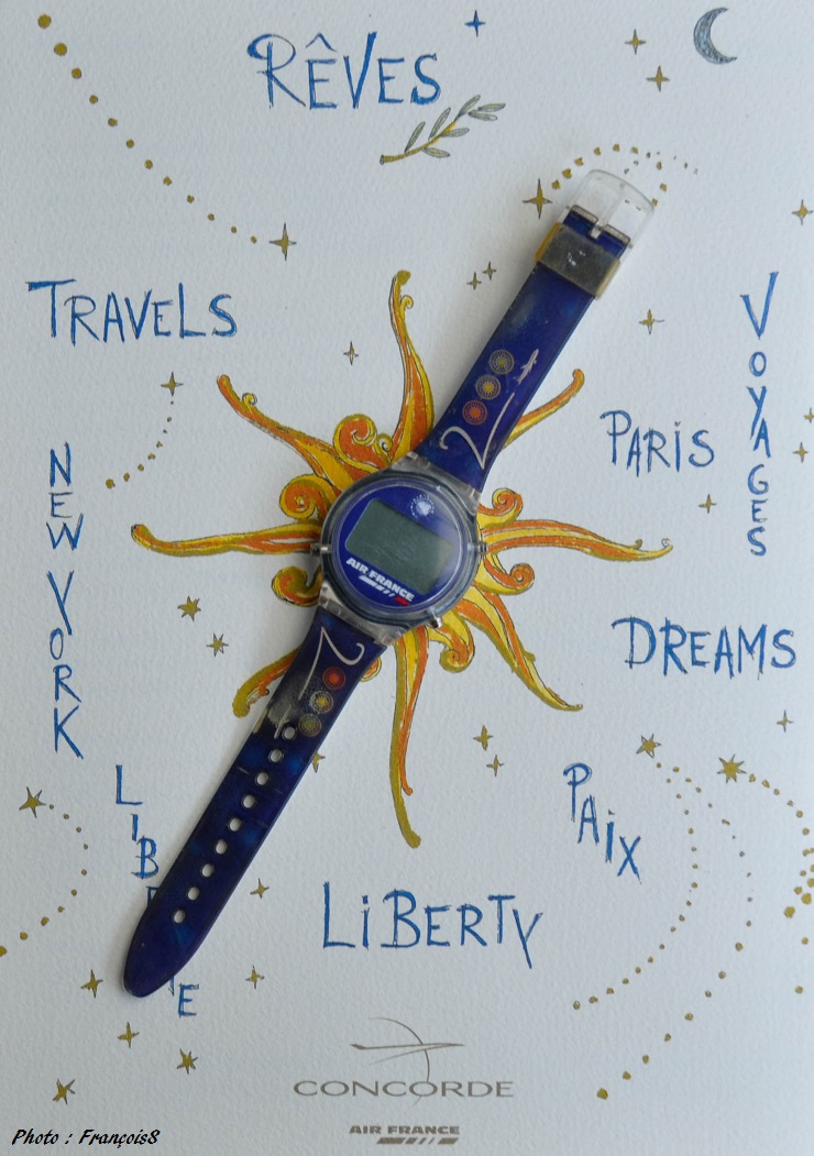 Montre Air France An 2000