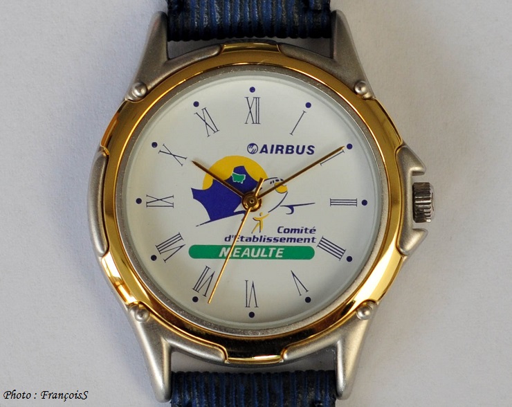 Montre à quartz Airbus, C.E. MEAULTE