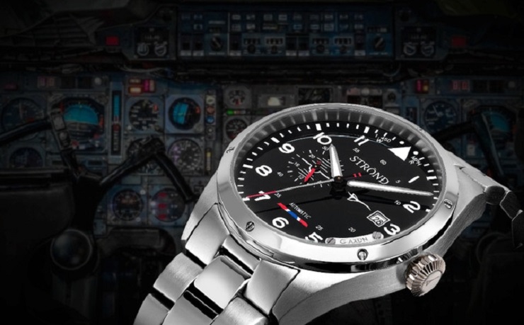 Montre STROND - Automatic G-AXDN (Black)