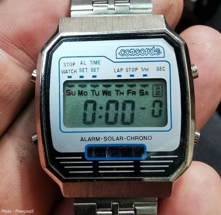 Montre Solaire Concorde