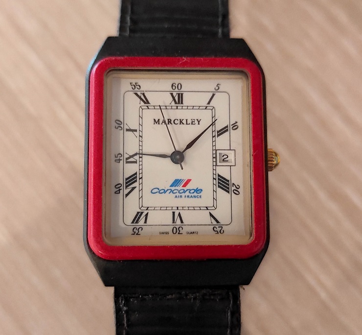 Montre Concorde Air France MarckleyMontre Concorde Air France Marckley