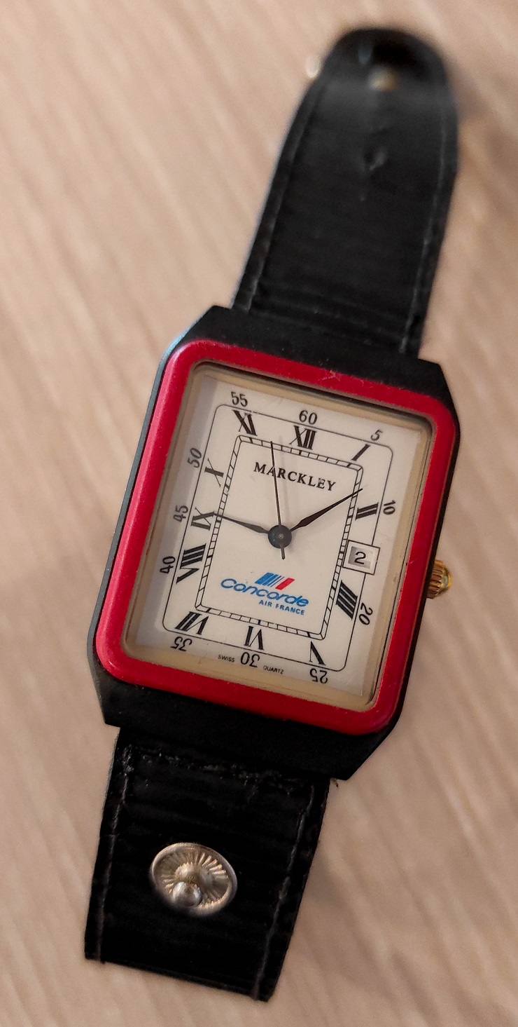 Montre Concorde Air France MarckleyMontre Concorde Air France Marckley