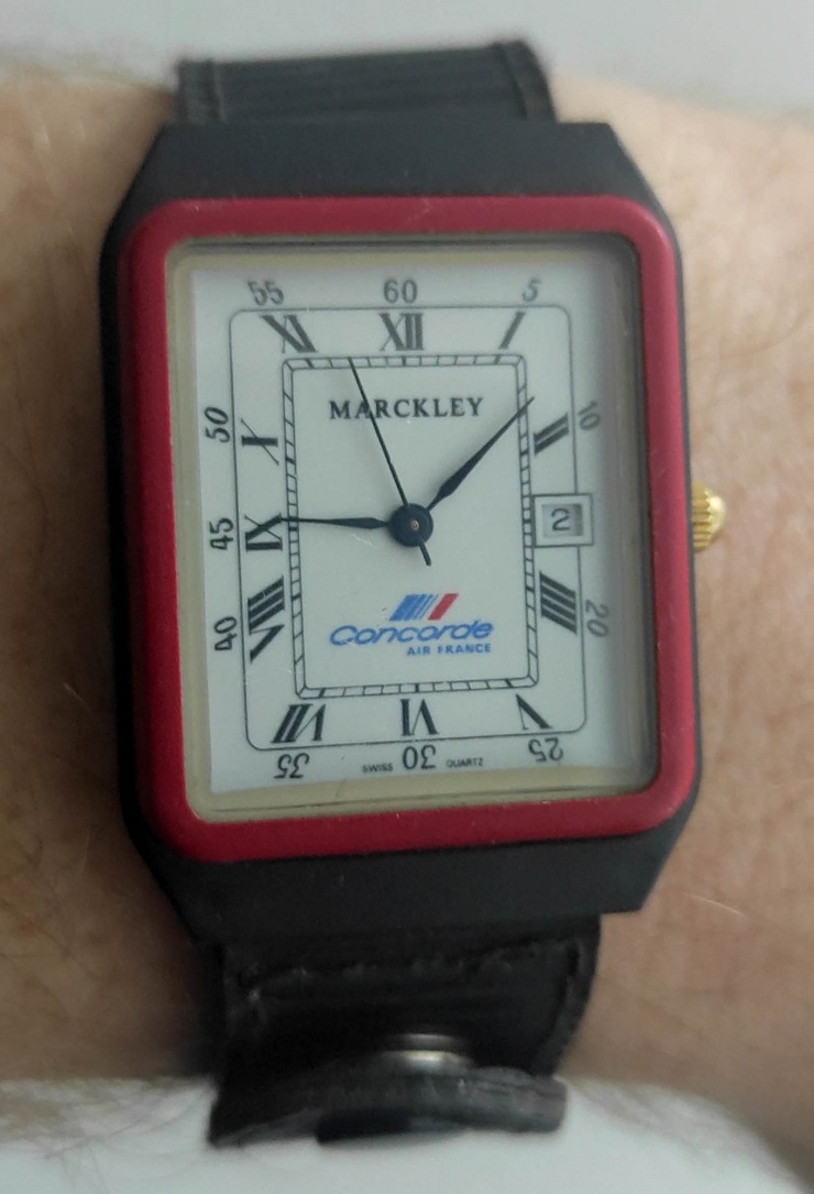 Montre Concorde Air France MarckleyMontre Concorde Air France Marckley
