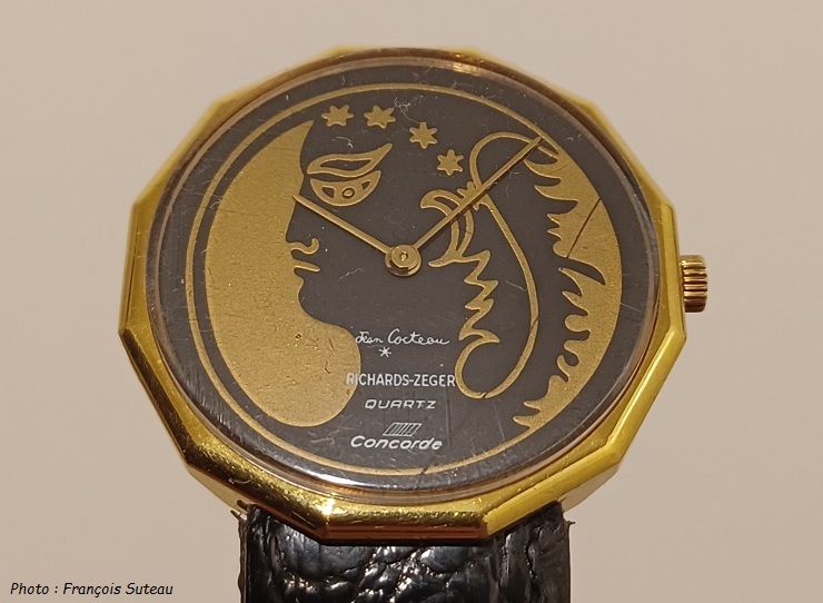 Montre Richards-Zeger - Collection Jean Cocteau - AIR FRANCE CONCORDE