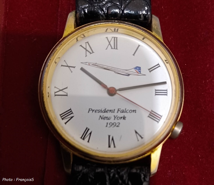 Montre Concorde - British Airways - Tour du Monde (1992)