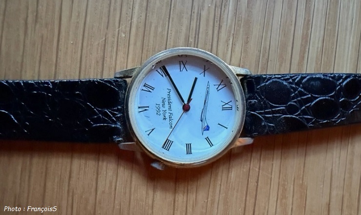 Montre Concorde - British Airways - Tour du Monde (1992)