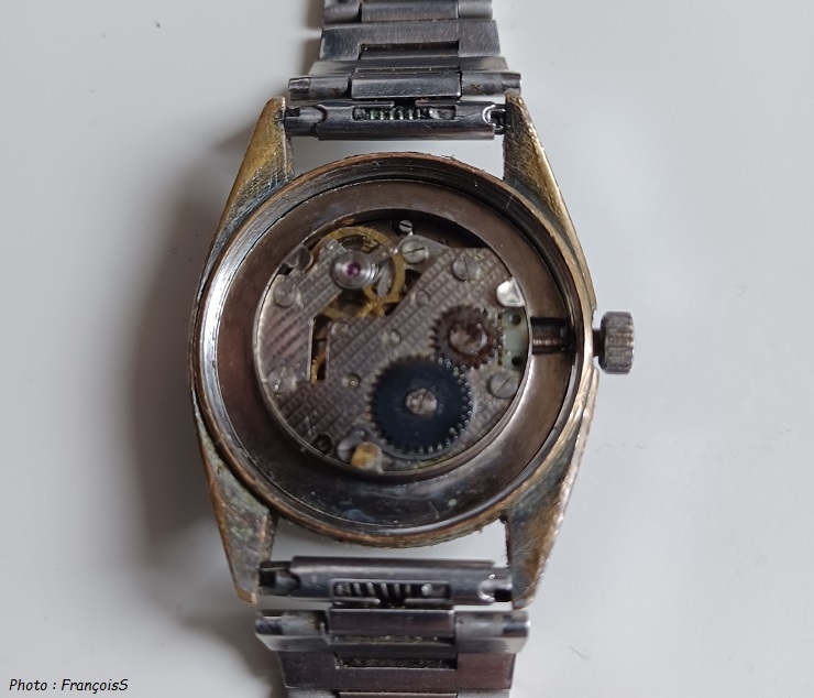 Montre Albion Space Travel X05 Concorde (1976) - Fond Silver