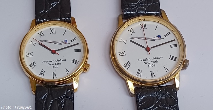 Montre Concorde - British Airways - Tour du Monde (1992)