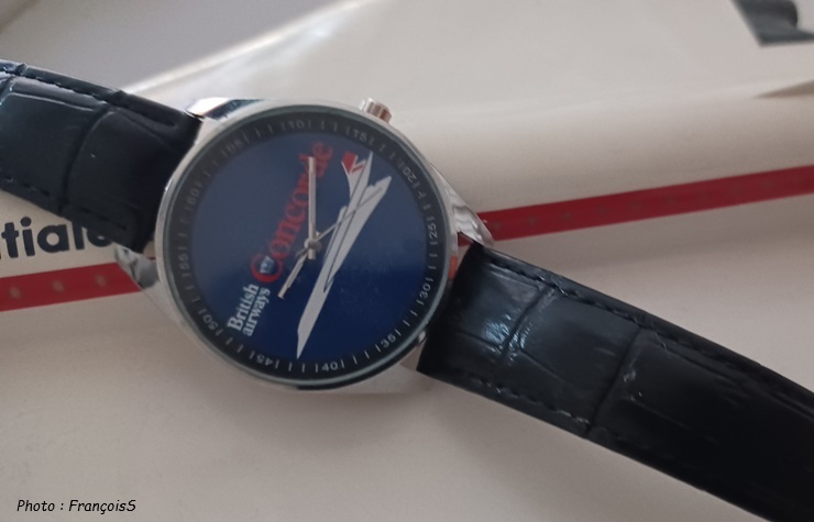 Montre Concorde - British Airways - Tour du Monde (1992) - Modèle Femme