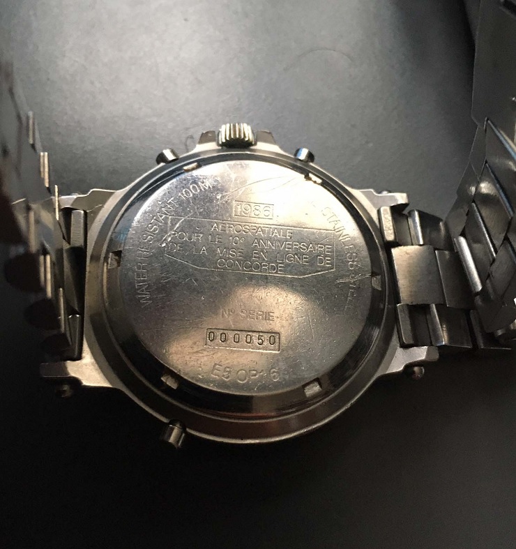 Montre YEMA Edition limitée Concorde 