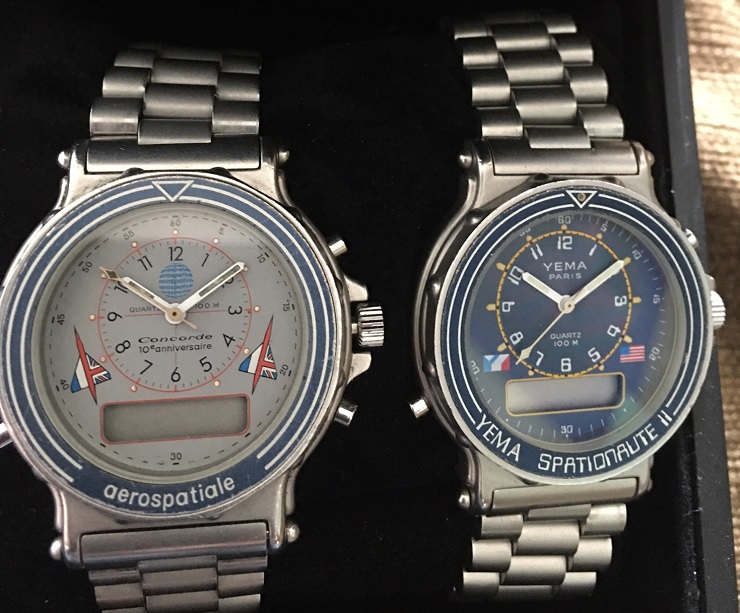 Montre YEMA Edition limitée Concorde 
