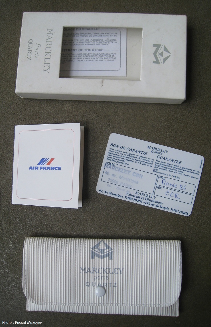 Montre Concorde Air France MarckleyMontre Concorde Air France Marckley
