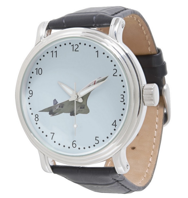 Concorde G-BOAB roman an minutes Dial Watch