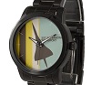 Retro Super Sonic Transport Airplane Oversized Black Bracelet
