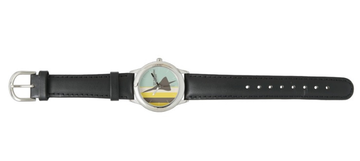 Zazzle33 - Retro Super Sonic Transport Airplane / Kids bracelet noir