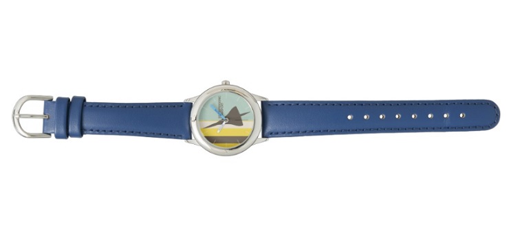 Retro Super Sonic Transport Airplane / Kids bracelet bleu