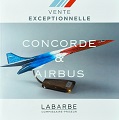 vente aux enchères "Concorde & Airbus" Novembre 2016