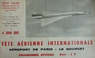 Paris Le Bourget - 4 juin 1967
