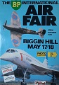 "The Biggin Hill International Air Fair" - Programme de Juin 1986