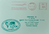 Concorde F-WTSA 10 janvier 1973