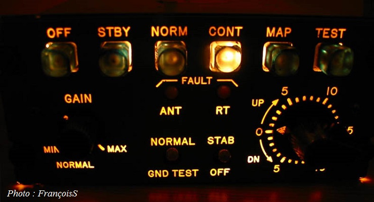 commandes radar