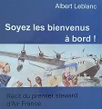 Portrait et livre d'Albert LEBLANC