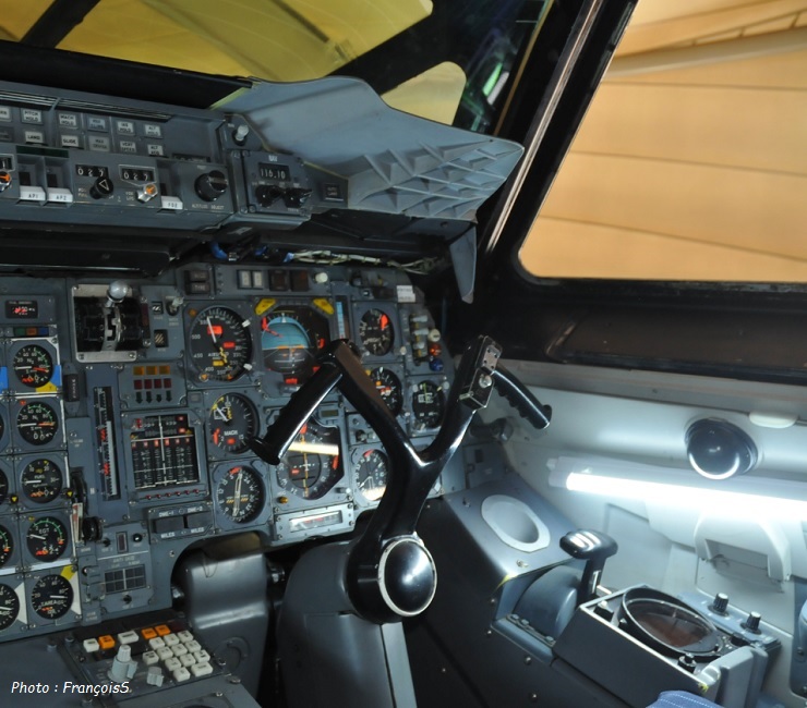 Structure cockpit Concorde