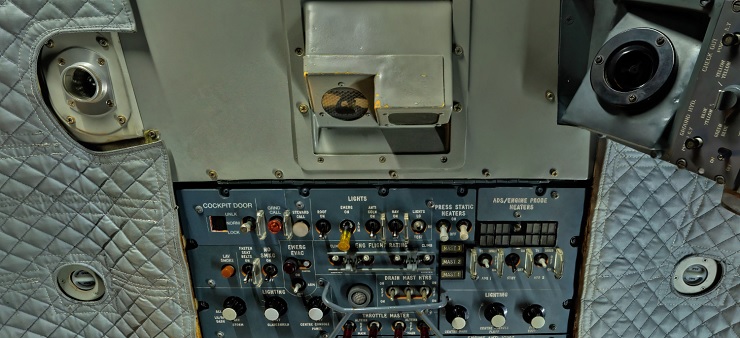 Overhead Concorde simulateur François