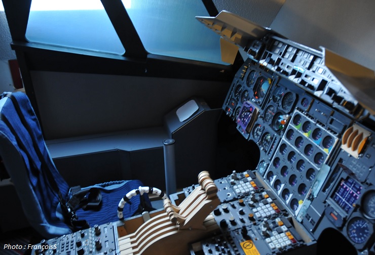 Structure cockpit Concorde