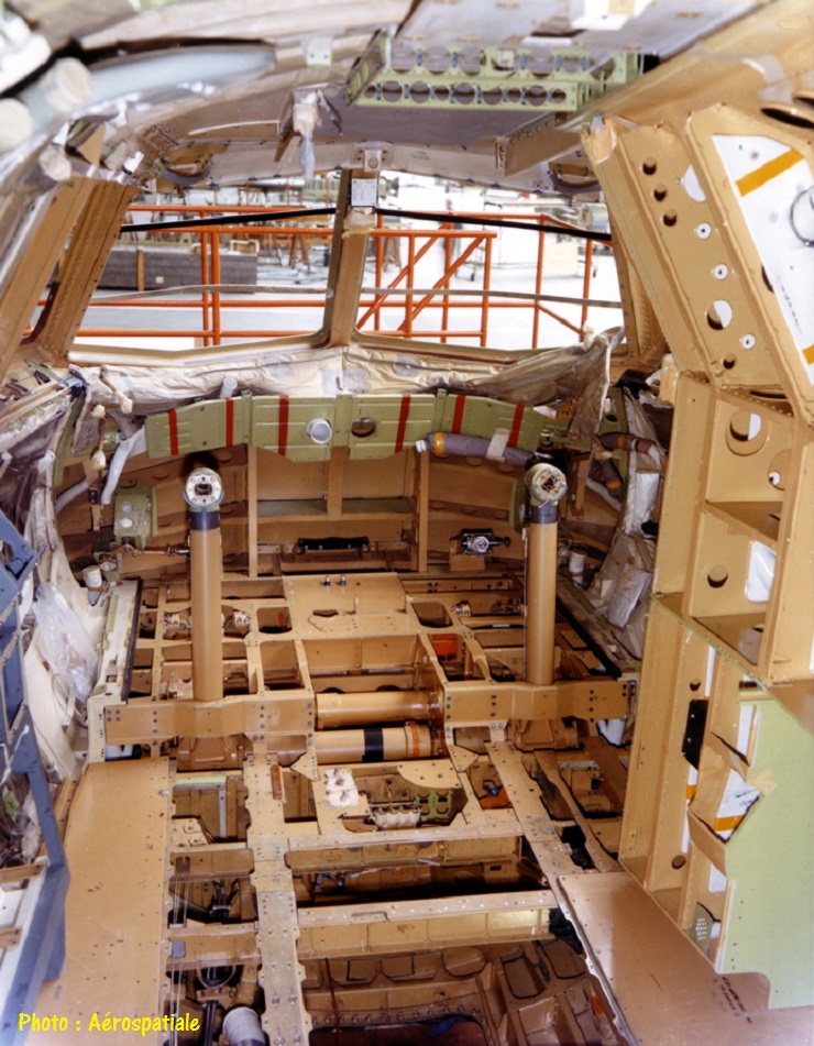 Structure cockpit Concorde