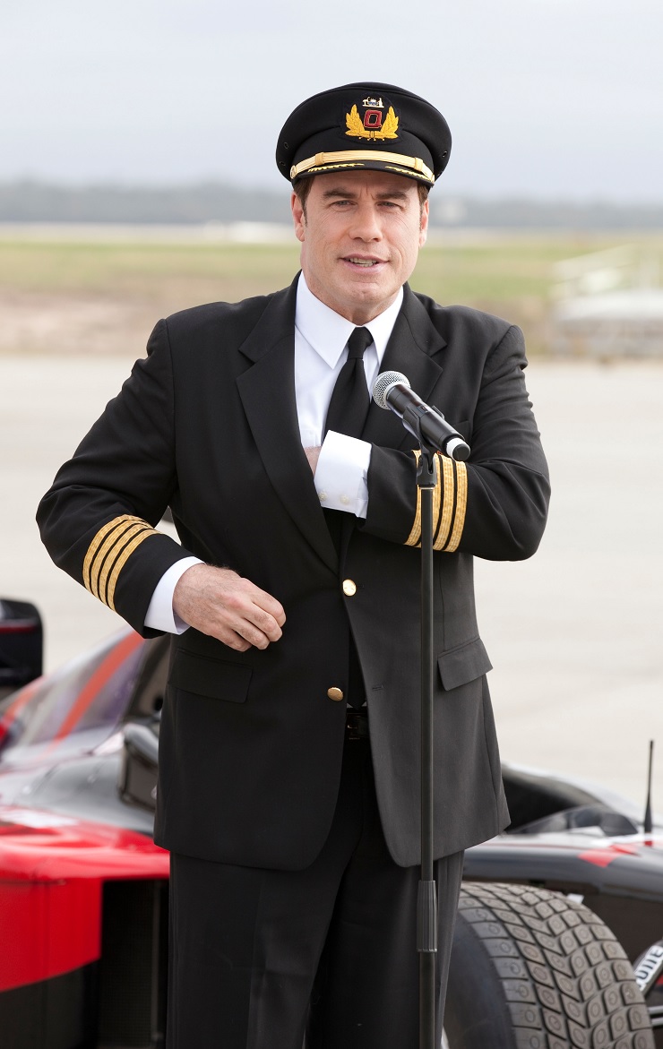 Page N°224 : Uniforme de Commandant de Bord Quantas - Signature John Travolta