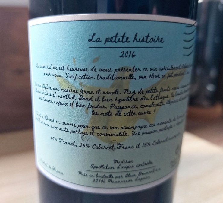 Cuvée La Petite Histoire - CSE Airbus (2016)