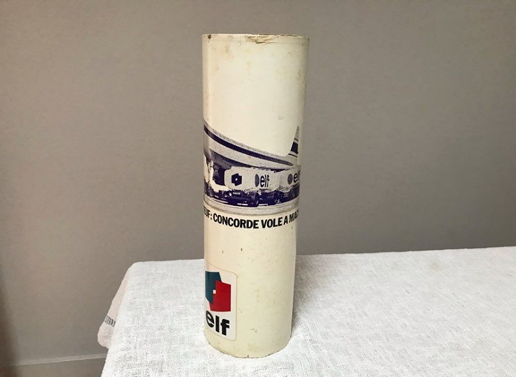 1er vol ATR72 - TOULOUSE 1988 - Château La Baronne - Corbières d'Alaric (1987)