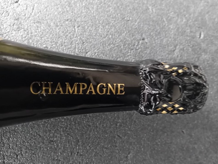 Champagne brut Etiquette : ESTA "CHALOSSE" Mont-de-Marsan