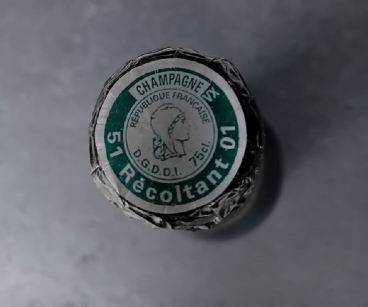 Champagne brut Etiquette : ESTA "CHALOSSE" Mont-de-Marsan