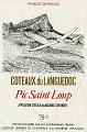Côteaux du Languedoc - Pic Saint Loup (1980)