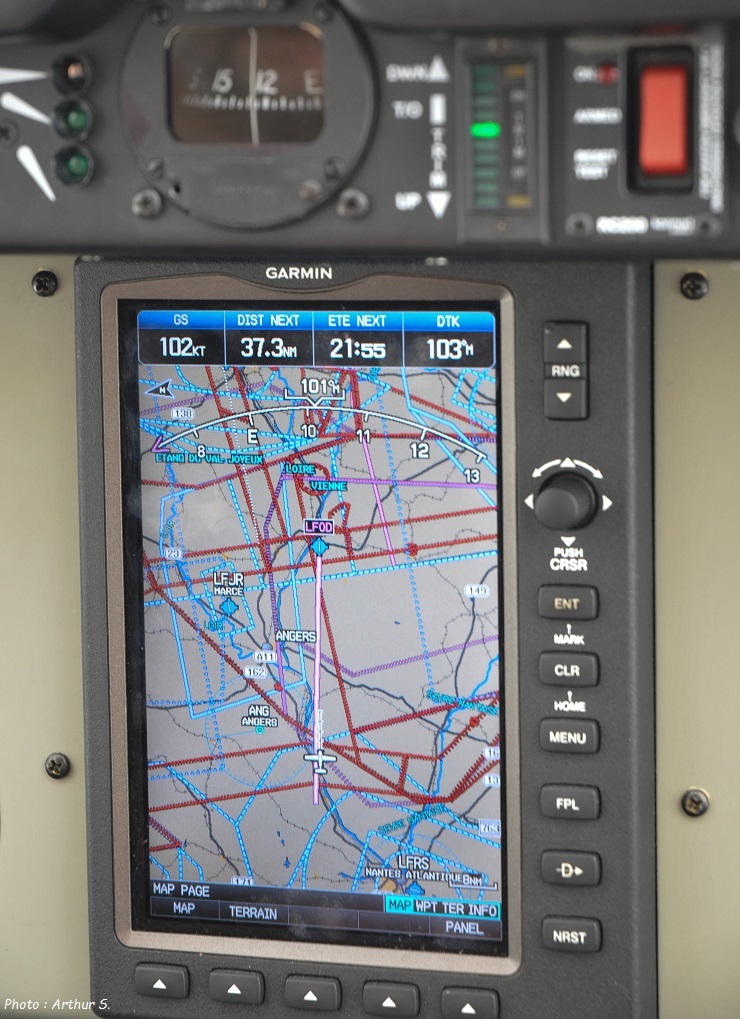 31 Janvier 2023 : Vol vers Saumur en Robin DR401-120 