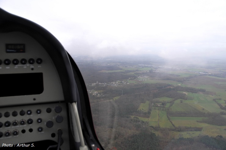 31 Janvier 2023 : Vol vers Saumur en Robin DR401-120 